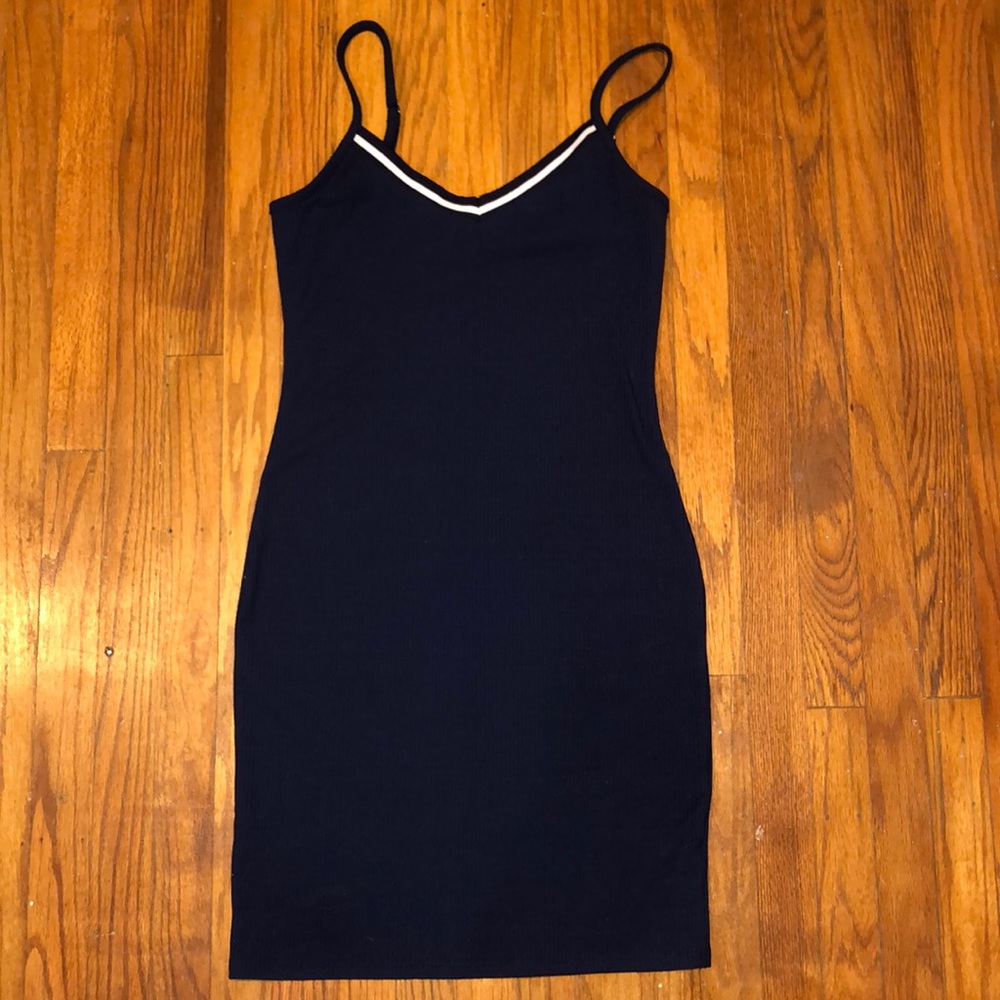 navy blue dress